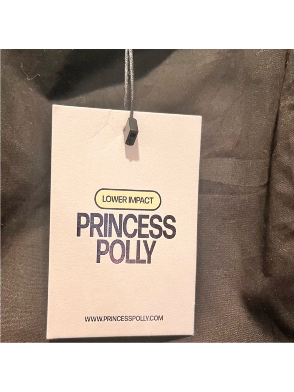 🆕- Princess Polly-STRAPLIE MINI DRESS BLACK. Size: 8 - Picture 9 of 12